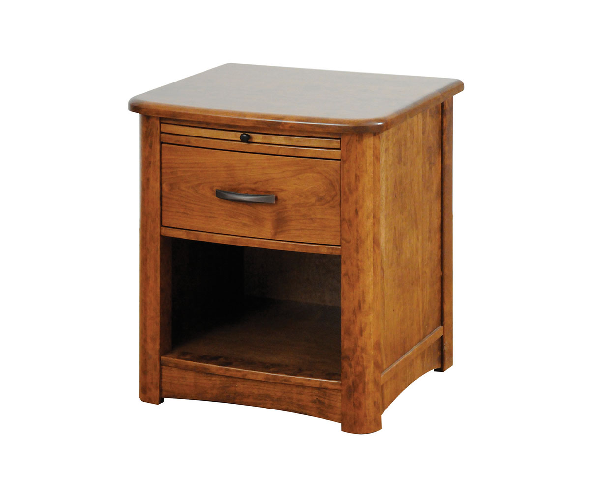 Meridian One Drawer Nightstand Amish Mercantile