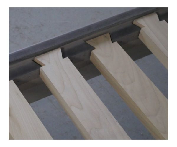 Detail of our 16 slat Platform System