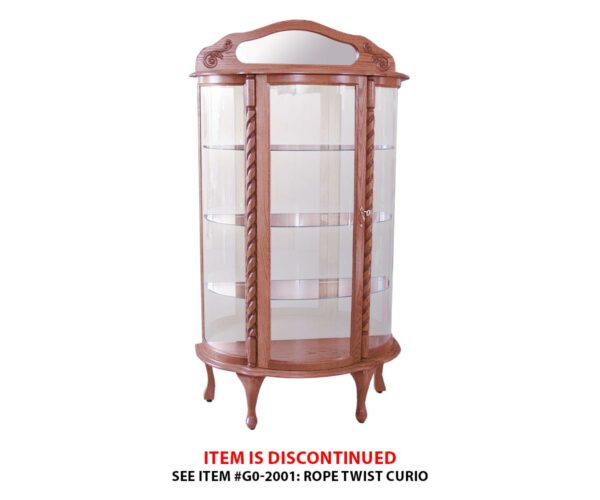 Curved Glass Curio