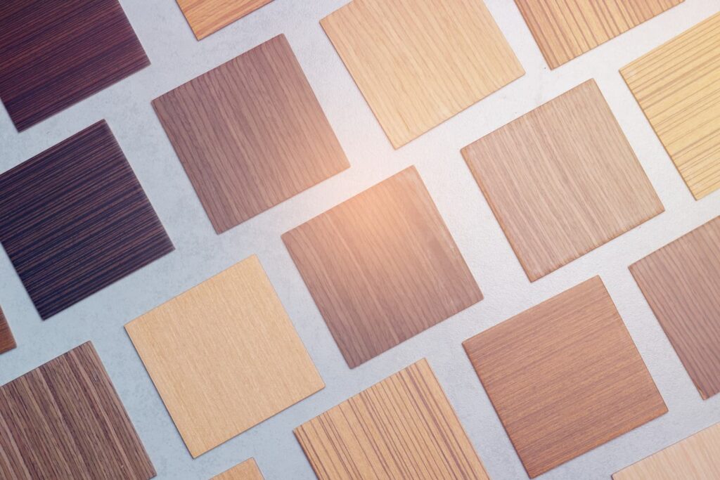 Wood sample options