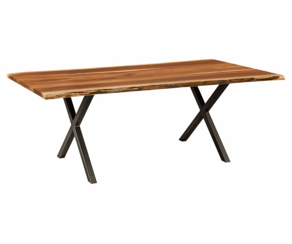 Live Edge Table with Xavier Base