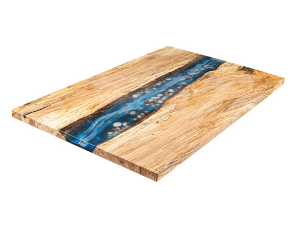 Spalded River Rock Slab
