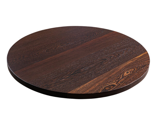 Exotic Round Wenge Table Slab
