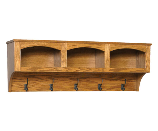 Mission Shelf With Storage