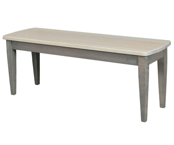 Bowed End Shaker Leg Bench