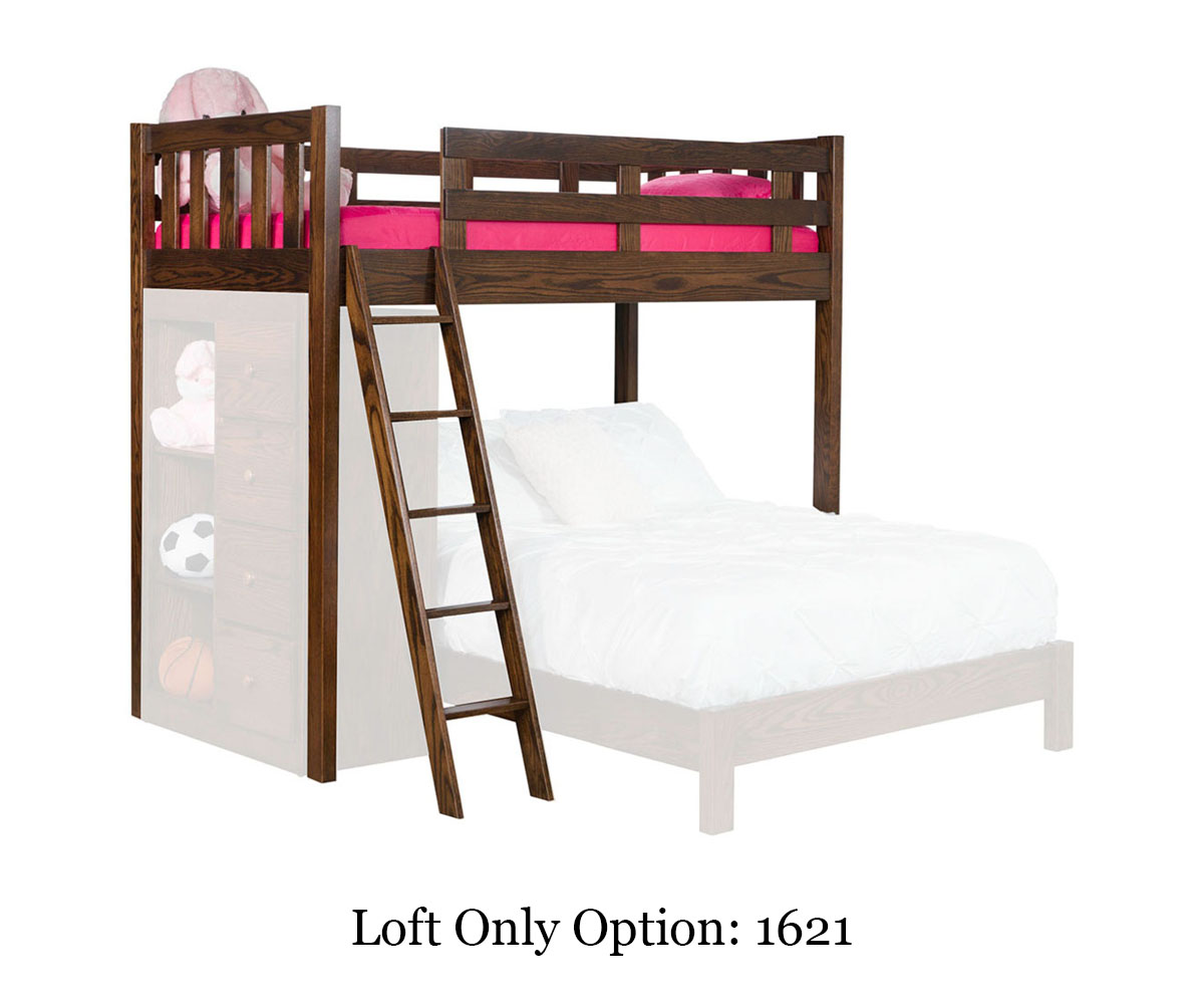 Sedona Twin x Twin Bunkbed With Bookcase - Image 3