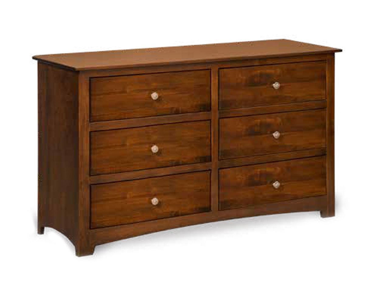 Monterey 6 Drawer Dresser With Changing Box Top Option - Image 2