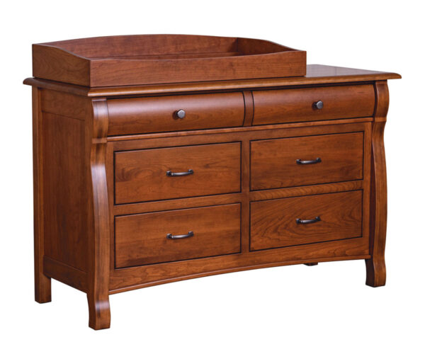 Castlebury 6 Drawer Dresser With Changing Box Top Option