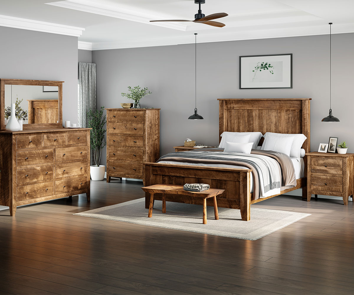 Livingston Panel Bed With Low Footboard - Image 4