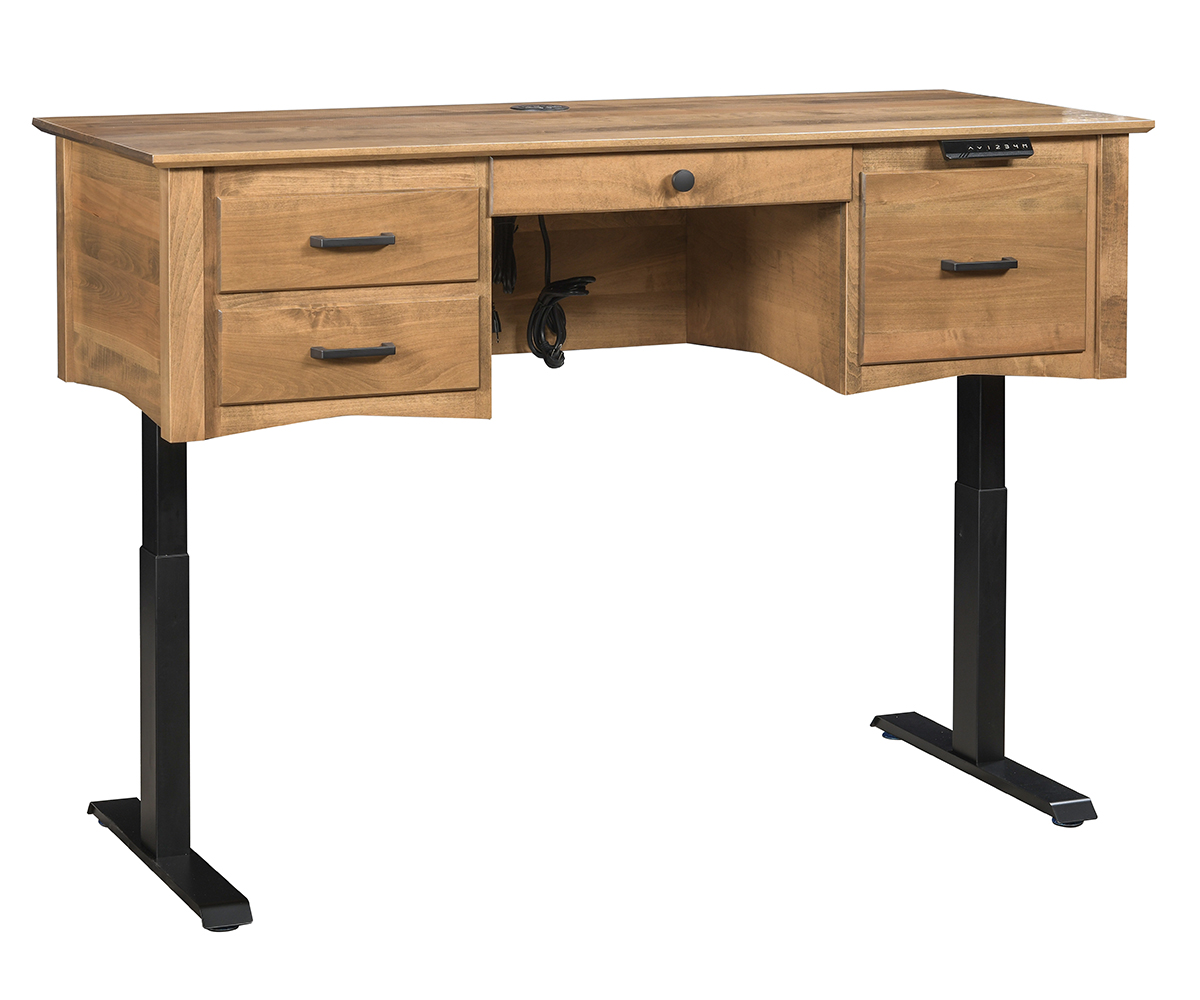 Linwood 60" Writing Desk With Lift - Image 2