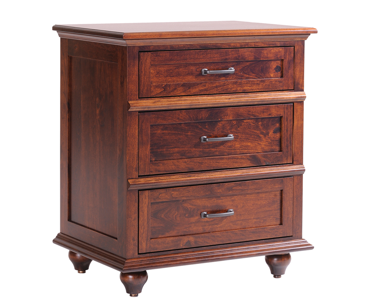 Jamestown 3 Drawer Nightstand