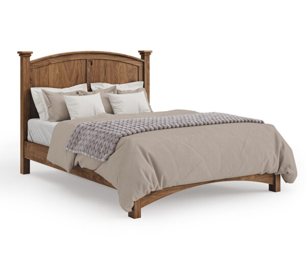 Buckeye Panel Bed With Arched Headboard