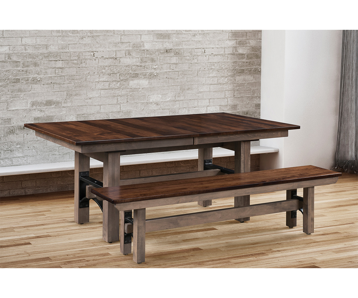Frontier Double Pedestal Table - Image 2