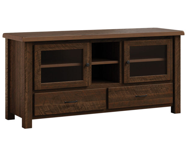 Reclaimed Post Mission TV Stand
