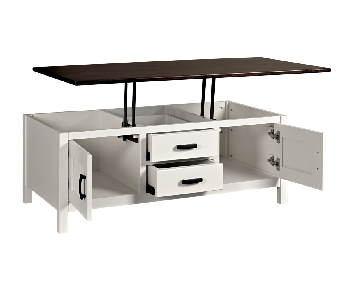 La-Salle Urban Enclosed Lift Top Coffee Table - Image 2