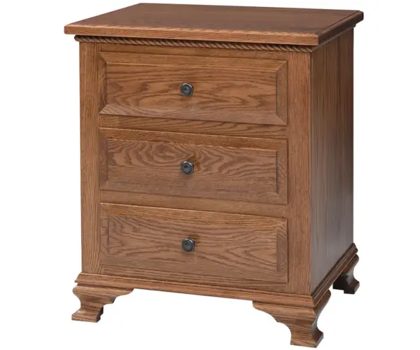 Berkshire 3 Drawer Nightstand