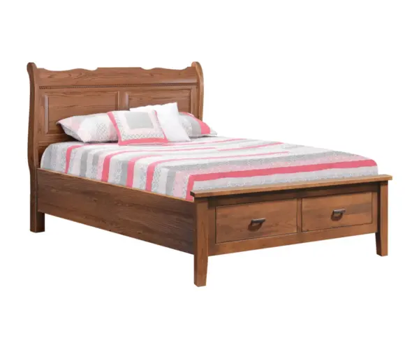 Berkshire Bed with Footboard Storage