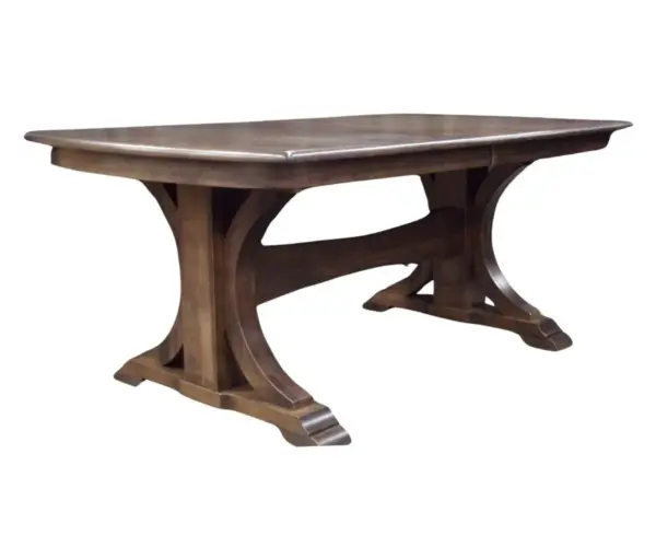London Double Pedestal Table