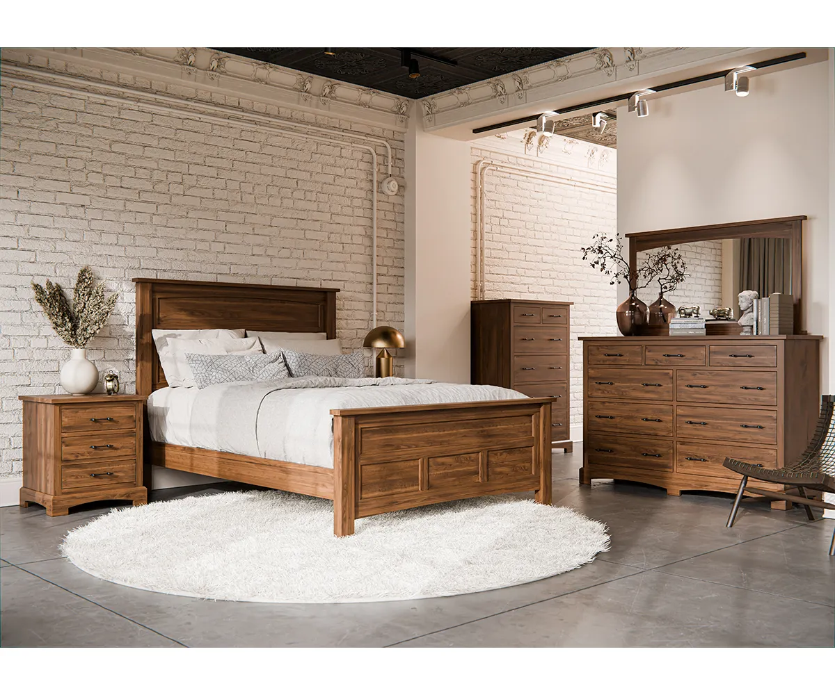 Yorkshire 3 Drawer Bedside Chest - Image 2