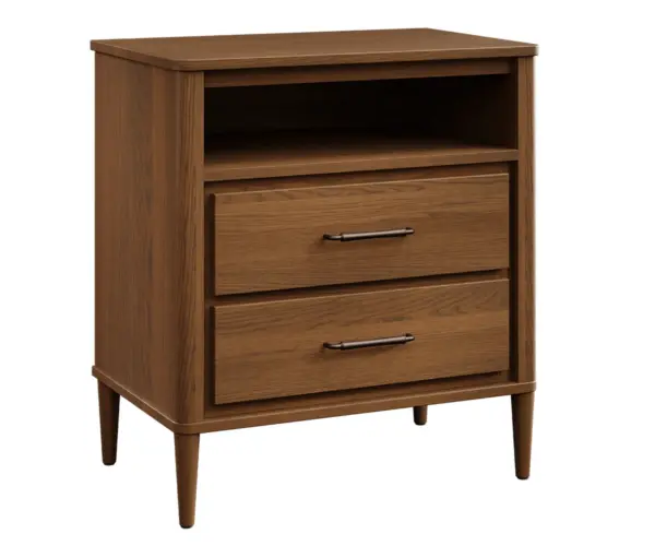 Contour 2 Drawer Open Nightstand