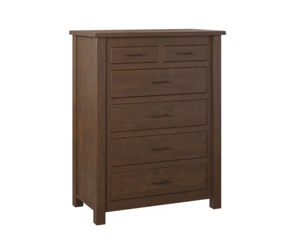 Early American 6 Drawer Chest