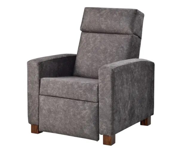 Modern Shaker Push Back Recliner