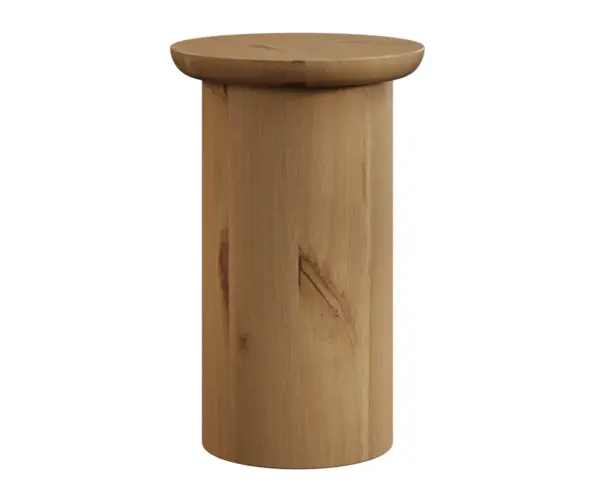 Toadstool Straight End Table