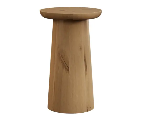 Toadstool Tapered End Table